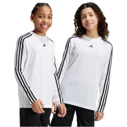 adidas Sportswear Train Essentials Logo Regular Fit langarm Sweatshirt Kinder 001A - white/black 164