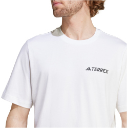 adidas Terrex TERREX Graphic Outdoorshirt Herren 001A - white S