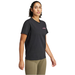 adidas Terrex TERREX Graphic Outdoorshirt Damen 095A - black XS