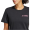 adidas Terrex TERREX Graphic Outdoorshirt Damen 095A - black XS