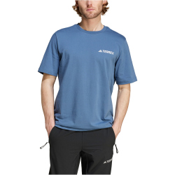 adidas Terrex TERREX Back Graphic Outdoorshirt Herren AELD - wonste S