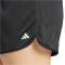 adidas Performance Pacer Essentials Knit High-Waist Trainingsshorts Damen 095A - black 1X (46-48)