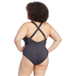 adidas Sportswear Iconesia Padded Premium X-Back Badeanzug Damen 095A - black/white 1X (46-48)