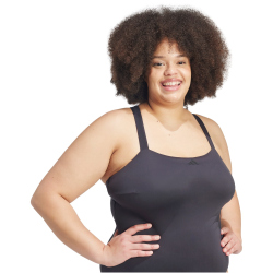 adidas Sportswear Iconesia Padded Premium X-Back Badeanzug Damen 095A - black/white 1X (46-48)