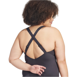 adidas Sportswear Iconesia Padded Premium X-Back Badeanzug Damen 095A - black/white 1X (46-48)