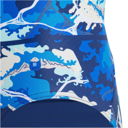 adidas Performance Graphic Badeanzug Kinder 043A - dkblue 128