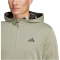 adidas Performance Train Essentials Camo Kapuzen-Trainingsjacke Herren AESW - silpeb XS