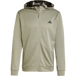 adidas Performance Train Essentials Camo Kapuzen-Trainingsjacke Herren AESW - silpeb S