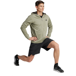 adidas Performance Train Essentials Camo Kapuzen-Trainingsjacke Herren AESW - silpeb S