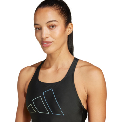 adidas Performance Big Bars Bikini Damen 095A - black 36