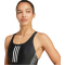 adidas Performance 3-Streifen Rubber Graphic Badeanzug Damen 095A - black 32