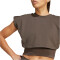 adidas Performance Power Boxy French Terry 3-Streifen Trainings-Tanktop Damen AEDR - shaoli S