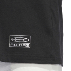 adidas Performance 2000s Logo Basketball Graphic Trainingsshirt Herren 095A - black S
