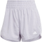 adidas Pacer Training 3-Streifen Woven High Rise Trainingsshorts Damen ADMS - glogry/white XXS/3"
