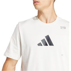 adidas Performance AEROREADY All-Gym Category Graphic Trainingsshirt Herren 077A - cwhite S