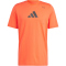 adidas Performance AEROREADY All-Gym Category Graphic Trainingsshirt Herren A0TB - brired XS