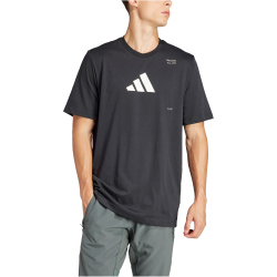 adidas Performance AEROREADY All-Gym Category Graphic Trainingsshirt Herren 095A - black S