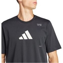 adidas Performance AEROREADY All-Gym Category Graphic Trainingsshirt Herren 095A - black S