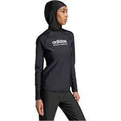 adidas Sportswear Rashguard langarm Funktionsshirt Damen 095A - black XS