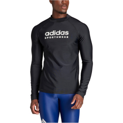 adidas Sportswear Rashguard langarm Funktionsshirt Herren 095A - black S