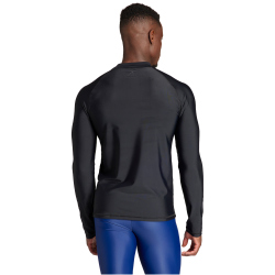 adidas Sportswear Rashguard langarm Funktionsshirt Herren 095A - black S