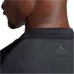 adidas Sportswear Rashguard langarm Funktionsshirt Herren 095A - black S