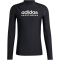 adidas Sportswear Rashguard langarm Funktionsshirt Herren 095A - black S