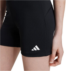adidas Sportswear TECHFIT kurze Leggings Kinder 095A - black/carbon/white 128
