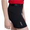adidas Sportswear TECHFIT kurze Leggings Kinder 095A - black/carbon/white 128