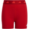 adidas TECHFIT kurze Tights Kinder JF3749 - team power red 2/bright red/white 152