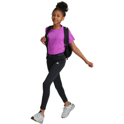 adidas Sportswear TECHFIT Tights Kinder 095A - black/carbon/white 116