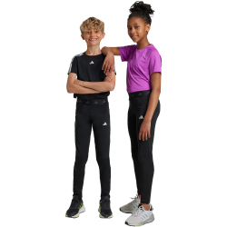 adidas Sportswear TECHFIT Tights Kinder 095A - black/carbon/white 116