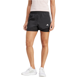 adidas Pacer 3-Streifen Woven 2in1 Trainingsshorts Damen...