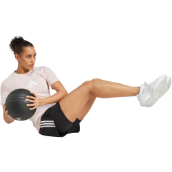 adidas Performance Pacer 3-Streifen Woven 2in1 Trainingsshorts Damen 095A - black XXS