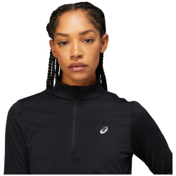ASICS Core 1/2-Zip Winter langarm Laufshirt Damen