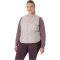 ASICS Nagino gefütterte Laufweste Damen 700 - watershed rose S