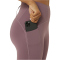 ASICS Road High-Waist Capri Lauftights Damen 500 - dusty mauve S