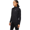 ASICS Core 1/2-Zip Winter langarm Laufshirt Damen 001 - performance black L