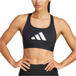 adidas Performance Powerreact Big Logo Graphic Sport-BH Damen 095A - black S
