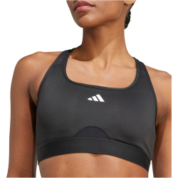 adidas Performance Powerreact Training Sport-BH Damen 095A - black XS