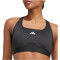 adidas Performance Powerreact Training Sport-BH Damen 095A - black XS