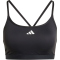 adidas Aeroreact 3-Streifen Sport-BH Damen 095A - black XS