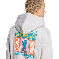 adidas Sportswear Berlin Bear Hoodie Herren 83F7 - mgreyh L