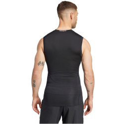 adidas Performance TECHFIT Compression Trainings-Tanktop Herren 095A - black 3XL