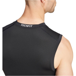 adidas Performance TECHFIT Compression Trainings-Tanktop Herren 095A - black 3XL