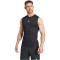 adidas Performance TECHFIT Compression Trainings-Tanktop Herren 095A - black 3XL