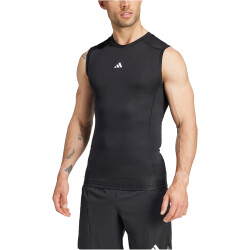 adidas Performance TECHFIT Compression Trainings-Tanktop Herren 095A - black XXL/T