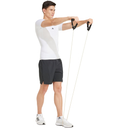 adidas Performance TECHFIT Compression Trainingsshirt Herren 001A - white M