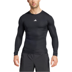 adidas TECHFIT Compression langarm Trainingsshirt Herren 095A - black S