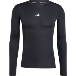 adidas TECHFIT Compression langarm Trainingsshirt Herren 095A - black M